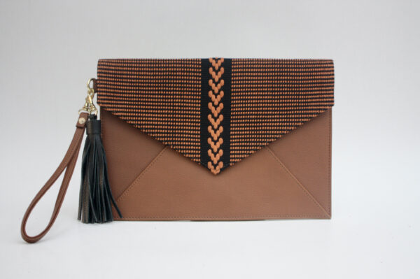 Handmade leather artisan bag